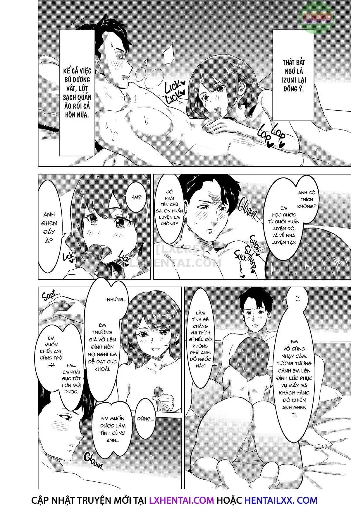 HentaiVN.net - Ảnh 32 - Tôi bắt vợ tôi làm việc tại nhà thổ - Chap 1