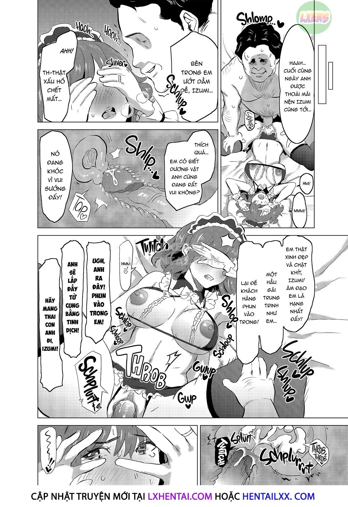 HentaiVN.net - Ảnh 38 - Tôi bắt vợ tôi làm việc tại nhà thổ - Chap 1