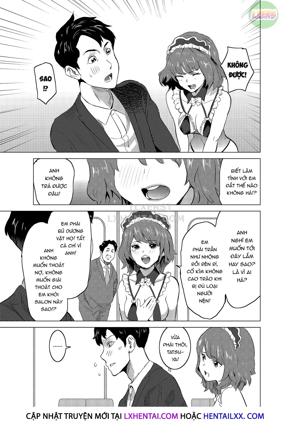 HentaiVN.net - Ảnh 45 - Tôi bắt vợ tôi làm việc tại nhà thổ - Chap 1