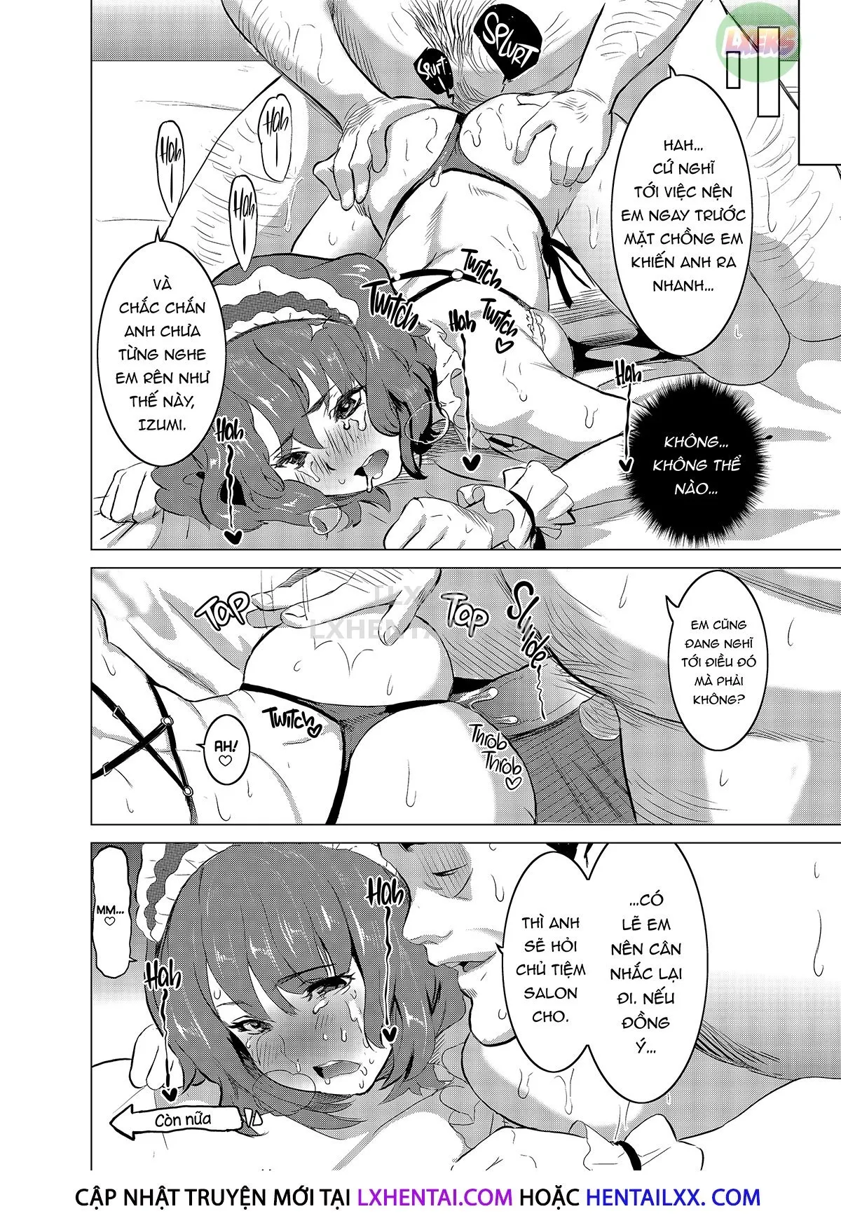 HentaiVN.net - Ảnh 48 - Tôi bắt vợ tôi làm việc tại nhà thổ - Chap 1