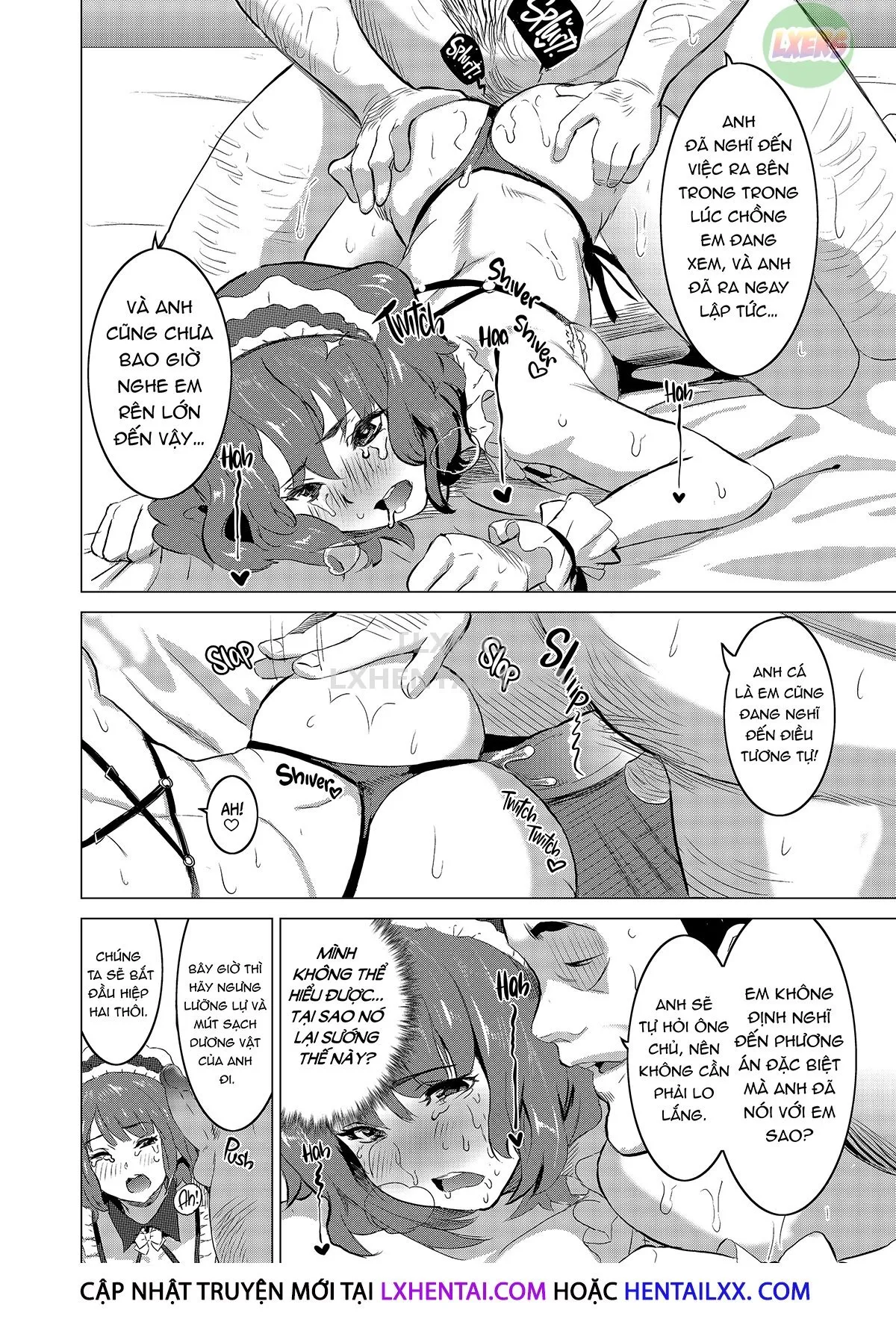 HentaiVN.net - Ảnh 10 - Tôi bắt vợ tôi làm việc tại nhà thổ - Chap 2