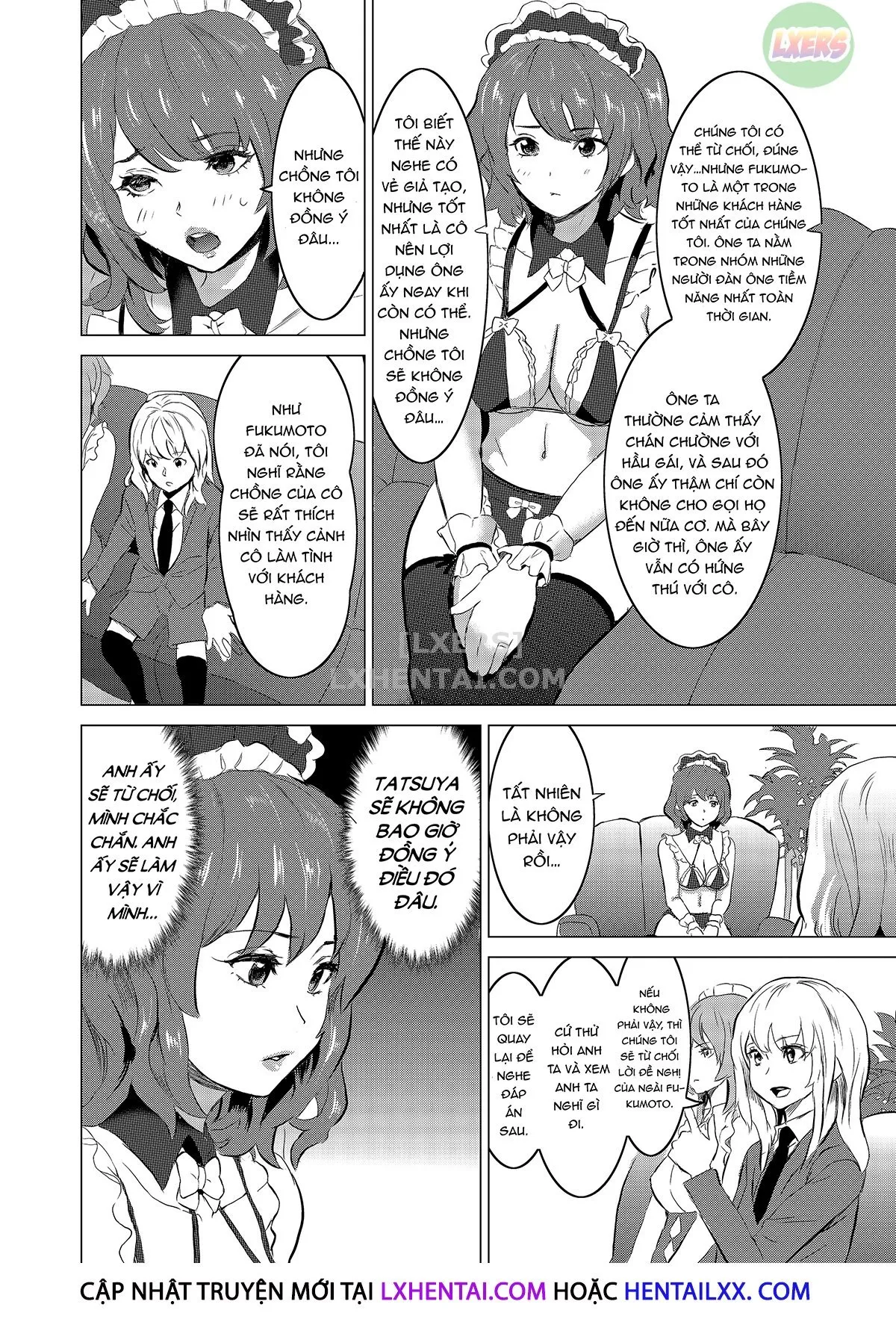 HentaiVN.net - Ảnh 14 - Tôi bắt vợ tôi làm việc tại nhà thổ - Chap 2