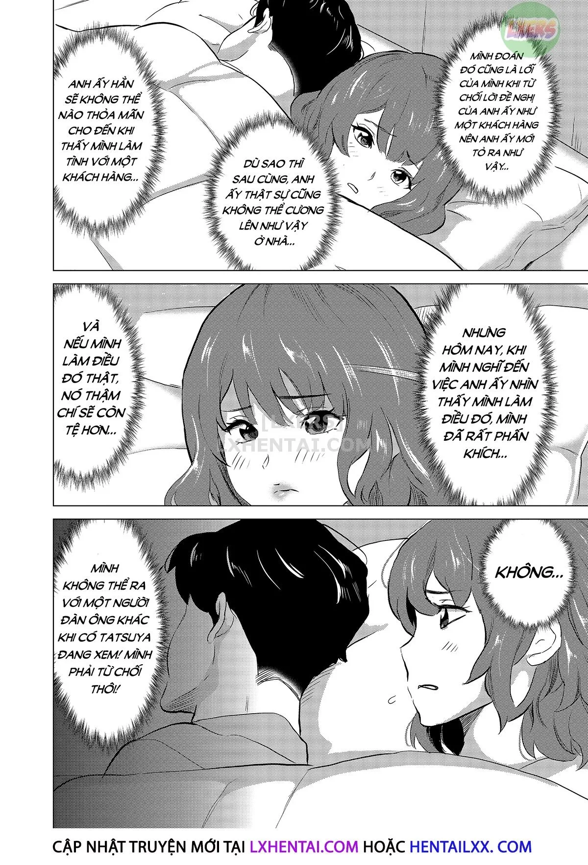 HentaiVN.net - Ảnh 16 - Tôi bắt vợ tôi làm việc tại nhà thổ - Chap 2