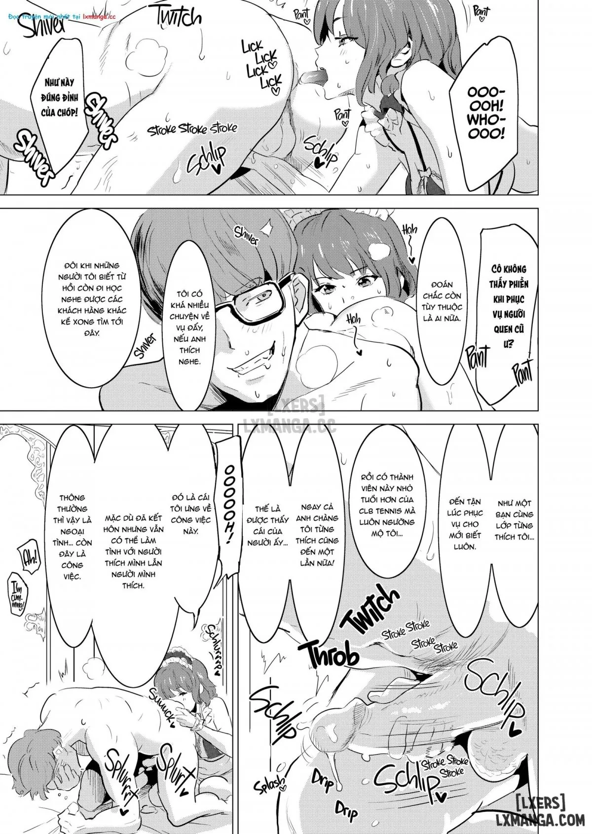 HentaiVN.net - Ảnh 17 - Tôi bắt vợ tôi làm việc tại nhà thổ - Chap 4