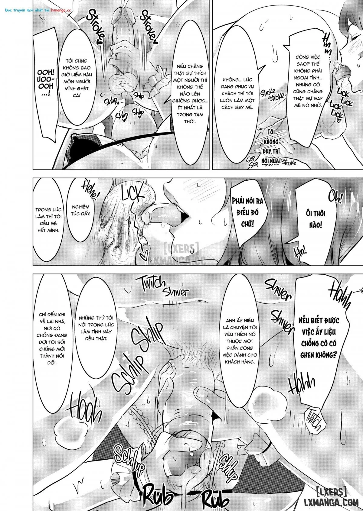 HentaiVN.net - Ảnh 18 - Tôi bắt vợ tôi làm việc tại nhà thổ - Chap 4