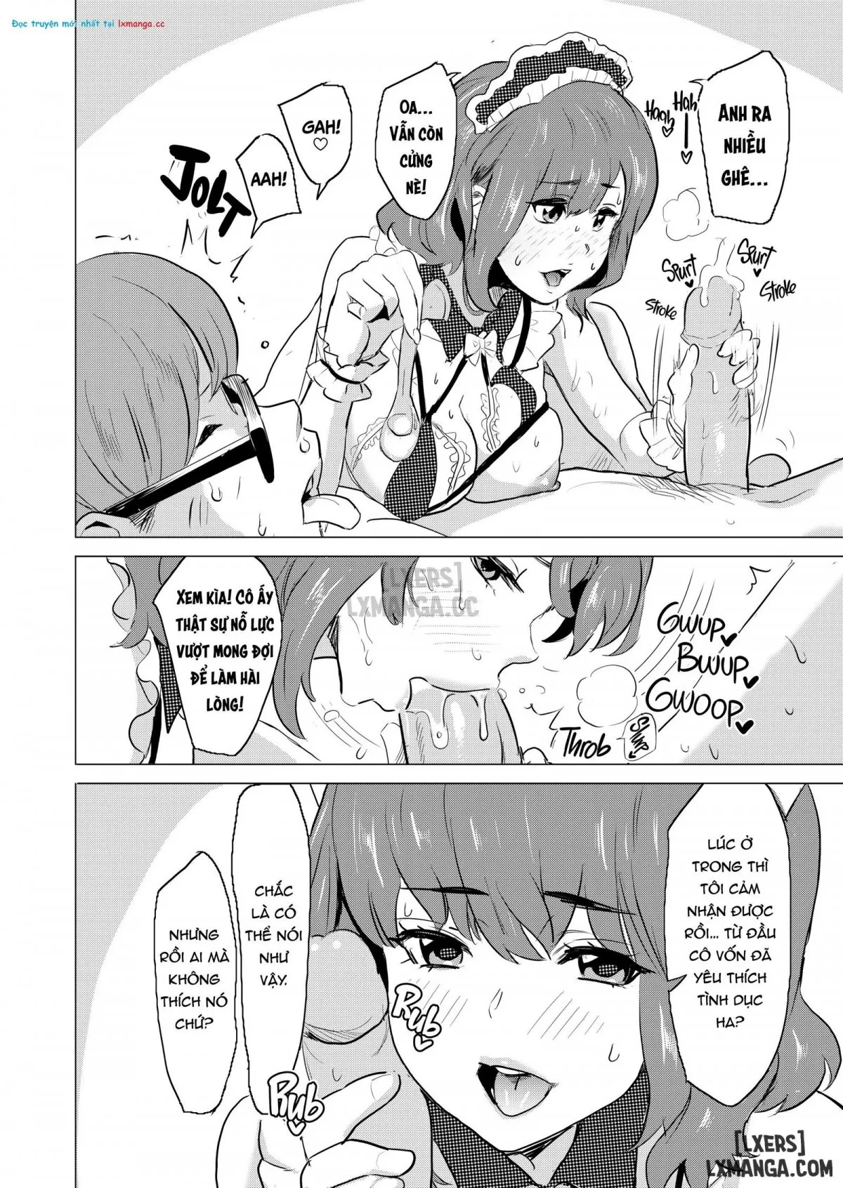 HentaiVN.net - Ảnh 24 - Tôi bắt vợ tôi làm việc tại nhà thổ - Chap 4
