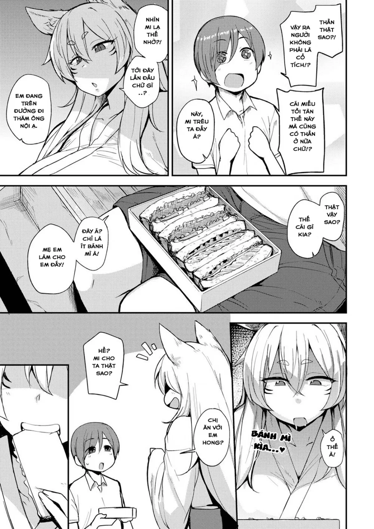 HentaiVN.net - Ảnh 4 - Ý Trời Dẫn Mi Đến Miếu Đền Của Ta! [A Godly Summer Vacation] - Chap 1