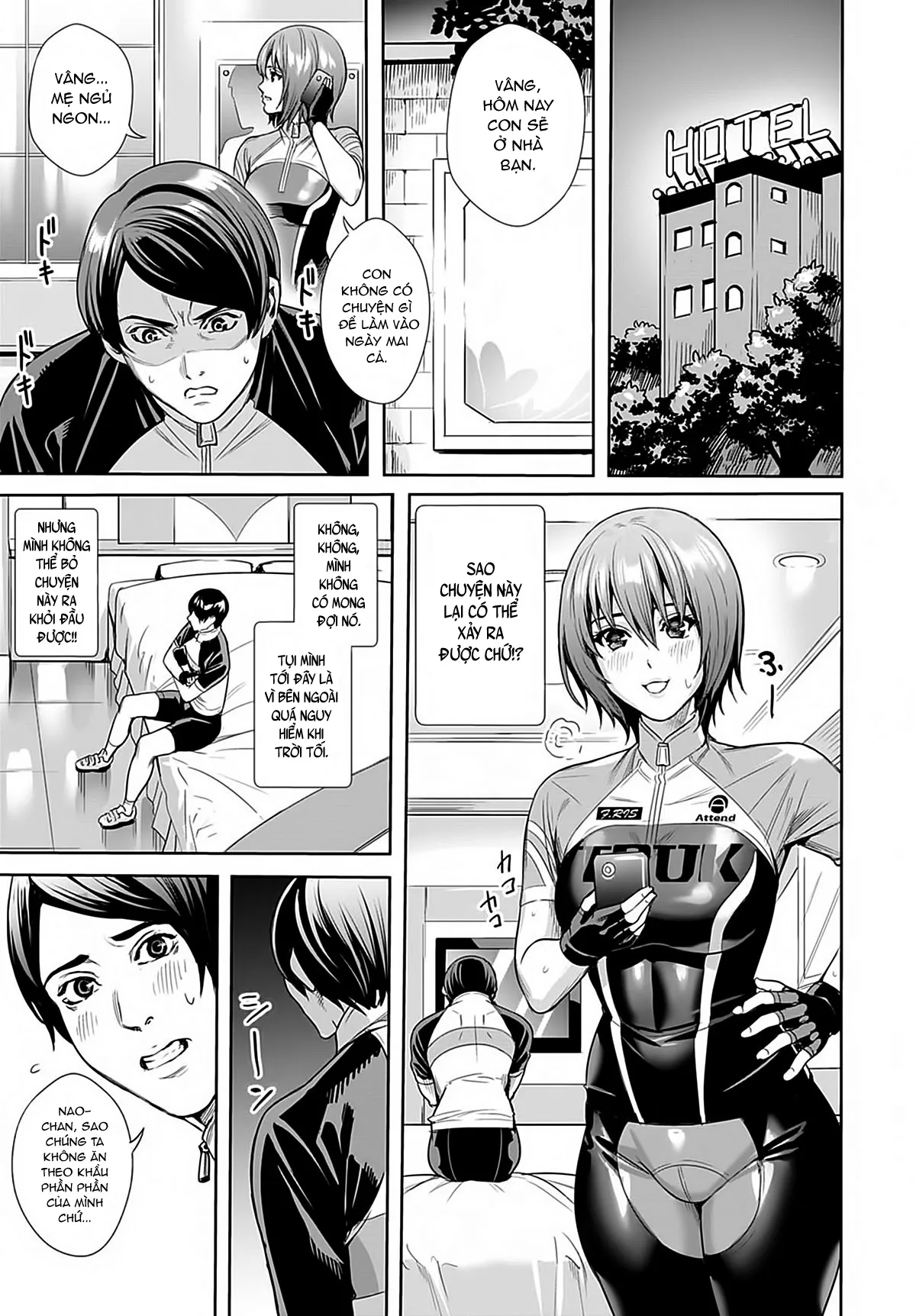 HentaiVN.net - Ảnh 10 - Thiên thần trên đường đua [Goddess's Road Racer ; Megami no Road Racer ; 女神のロードレーサー] - Chap 1