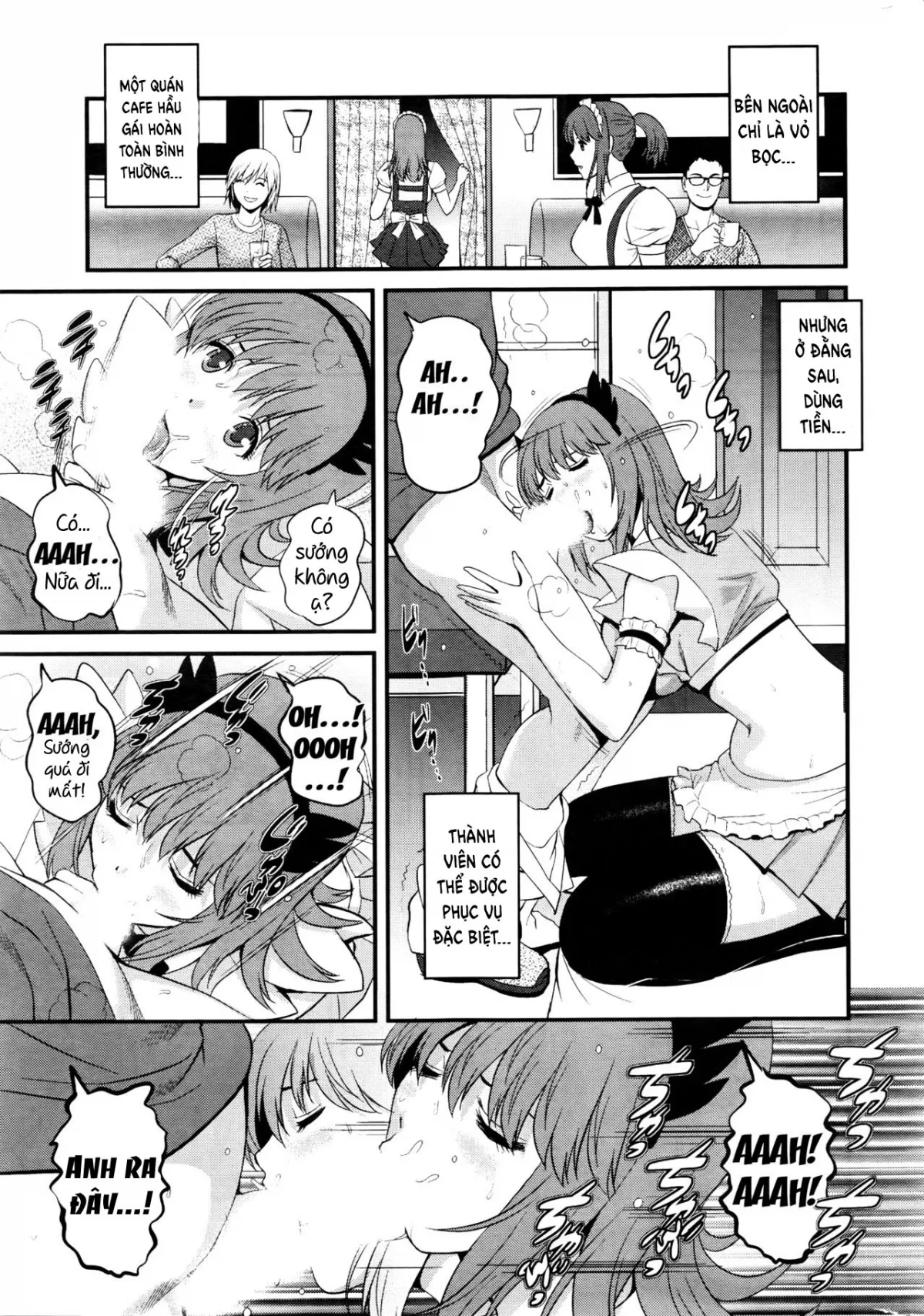 HentaiVN.net - Ảnh 10 - Pato Taimu Manaka-san 2nd [パートタイムマナカさん 2nd, Part Time Manaka-san 2nd] - Chap 1