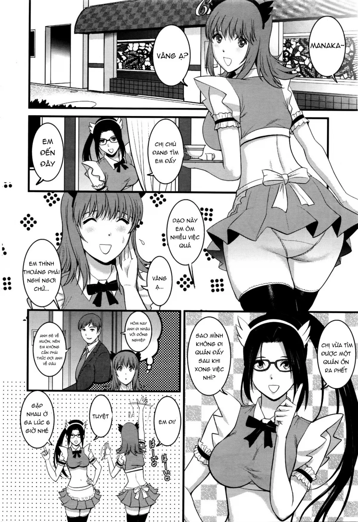 HentaiVN.net - Ảnh 3 - Pato Taimu Manaka-san 2nd [パートタイムマナカさん 2nd, Part Time Manaka-san 2nd] - Chap 3