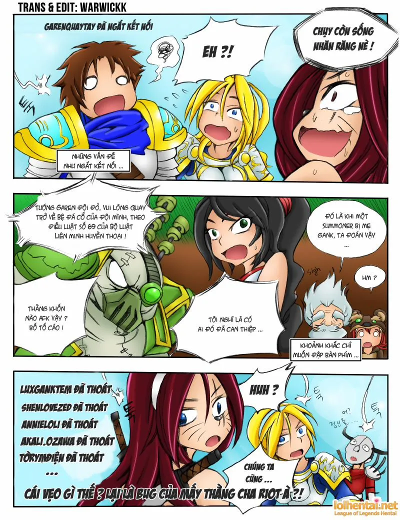 HentaiVN.net - Ảnh 10 - When the servers go down (Liên Minh Huyền Thoại) - Chap 2