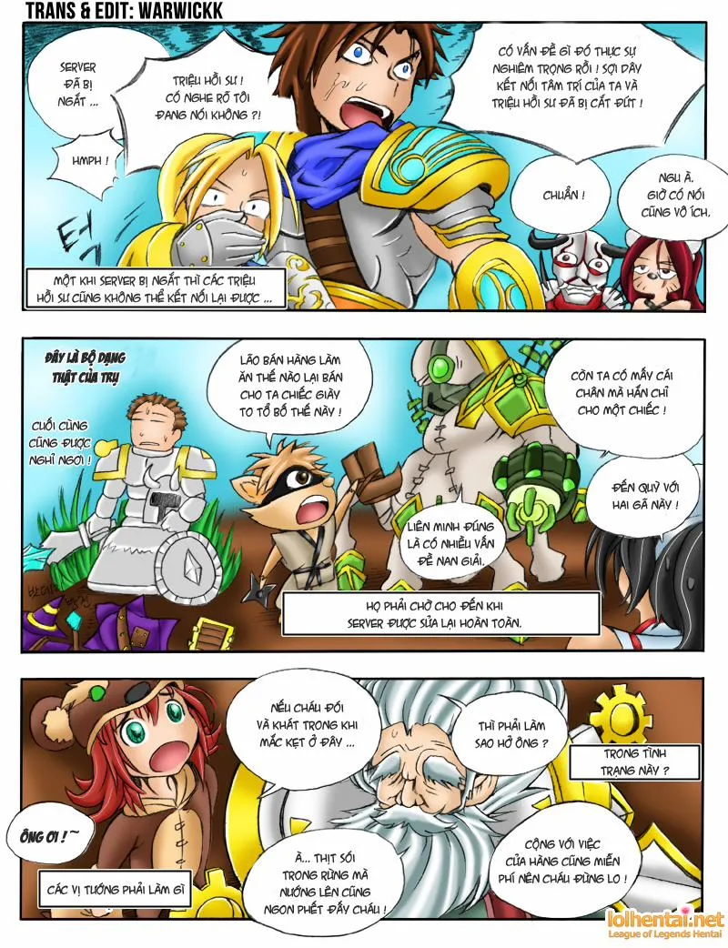 HentaiVN.net - Ảnh 11 - When the servers go down (Liên Minh Huyền Thoại) - Chap 2