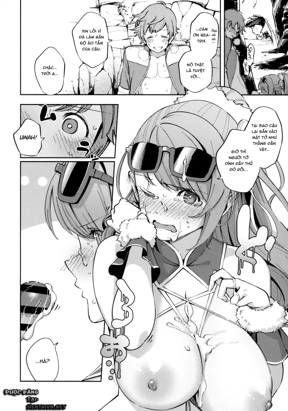 HentaiVN.net - Ảnh 13 - When Bea Puts On Her Swimsuit [Bea ga Mizugi ni Kigaetara] - Chap 1