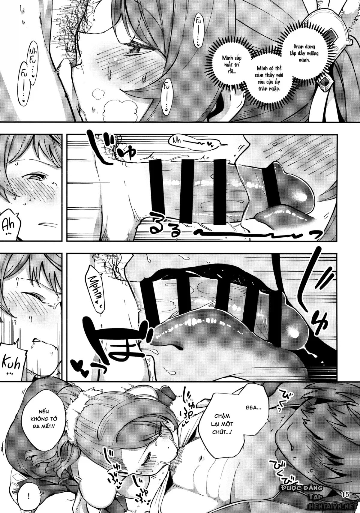 HentaiVN.net - Ảnh 16 - When Bea Puts On Her Swimsuit [Bea ga Mizugi ni Kigaetara] - Chap 1