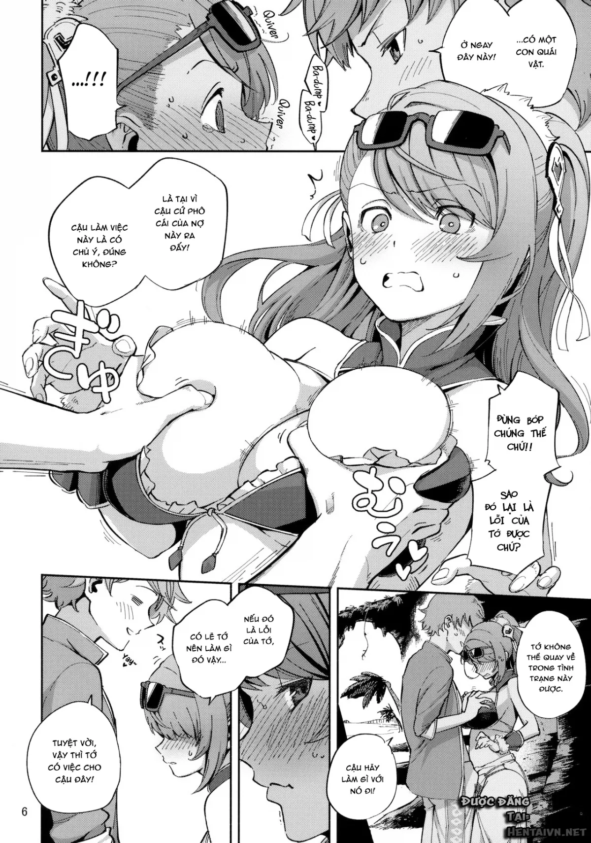 HentaiVN.net - Ảnh 7 - When Bea Puts On Her Swimsuit [Bea ga Mizugi ni Kigaetara] - Chap 1
