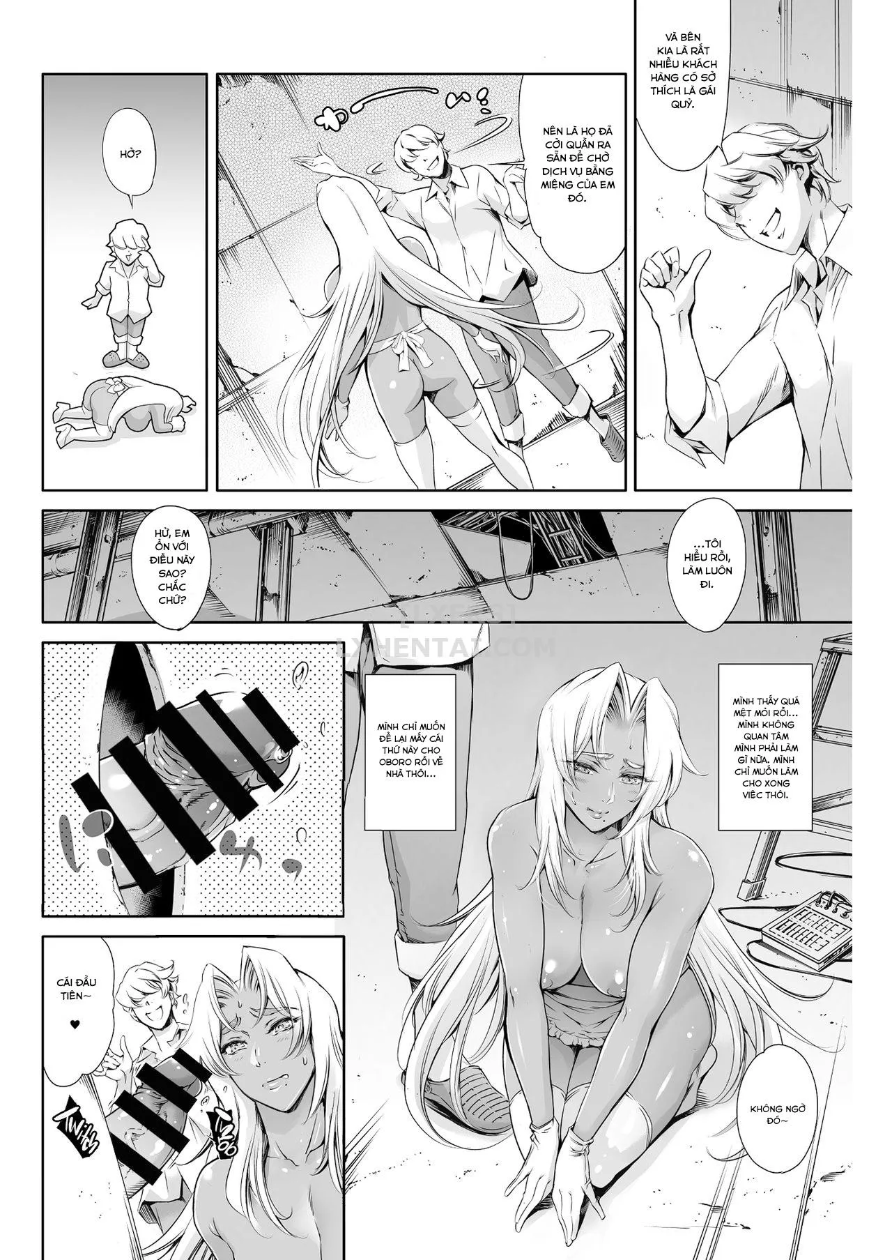 HentaiVN.net - Ảnh 12 - THE LUCKY HOLE Makai Kishi-sama wa Bokura no Onaho - Chap 1