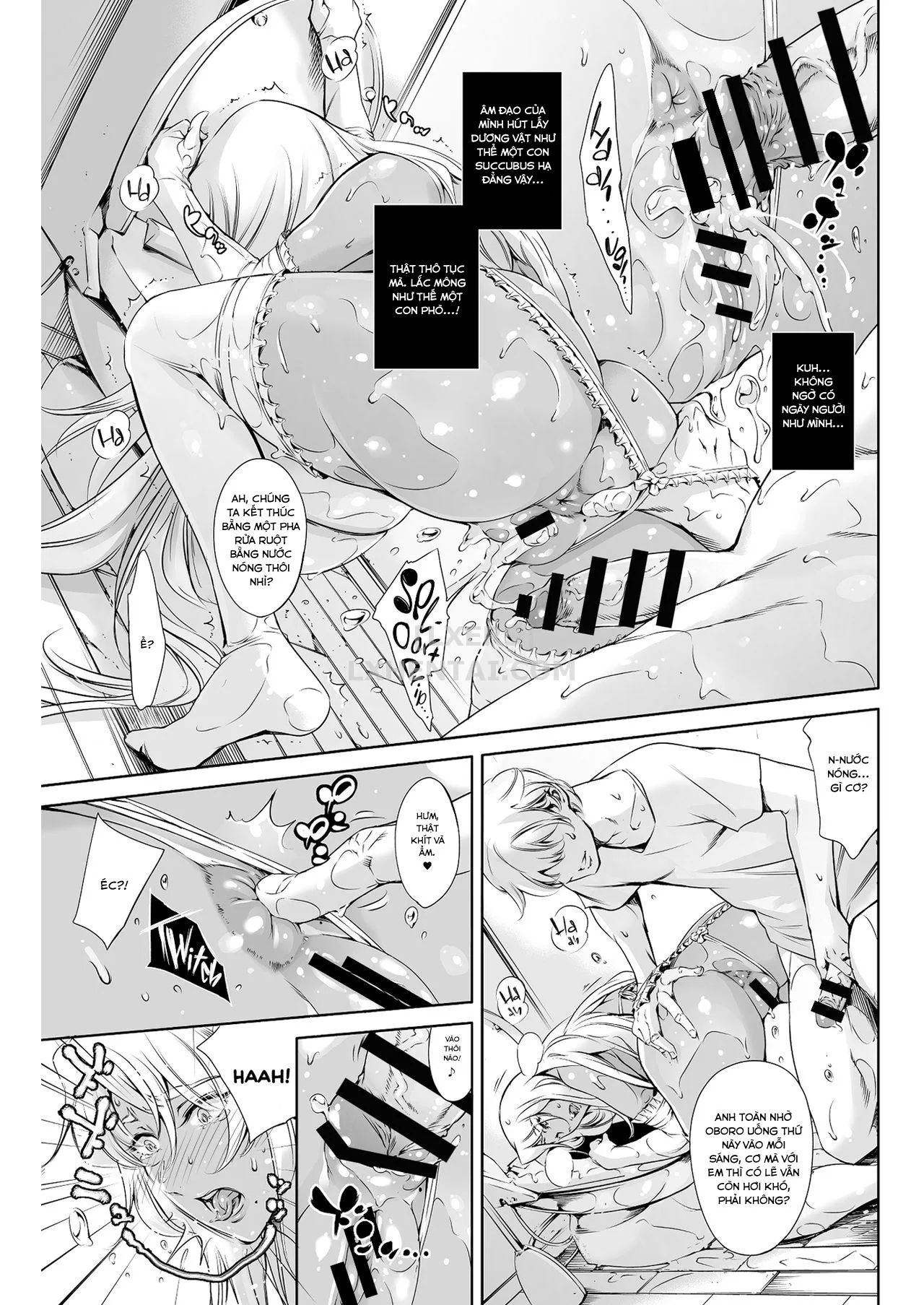 HentaiVN.net - Ảnh 7 - THE LUCKY HOLE Makai Kishi-sama wa Bokura no Onaho - Chap 1