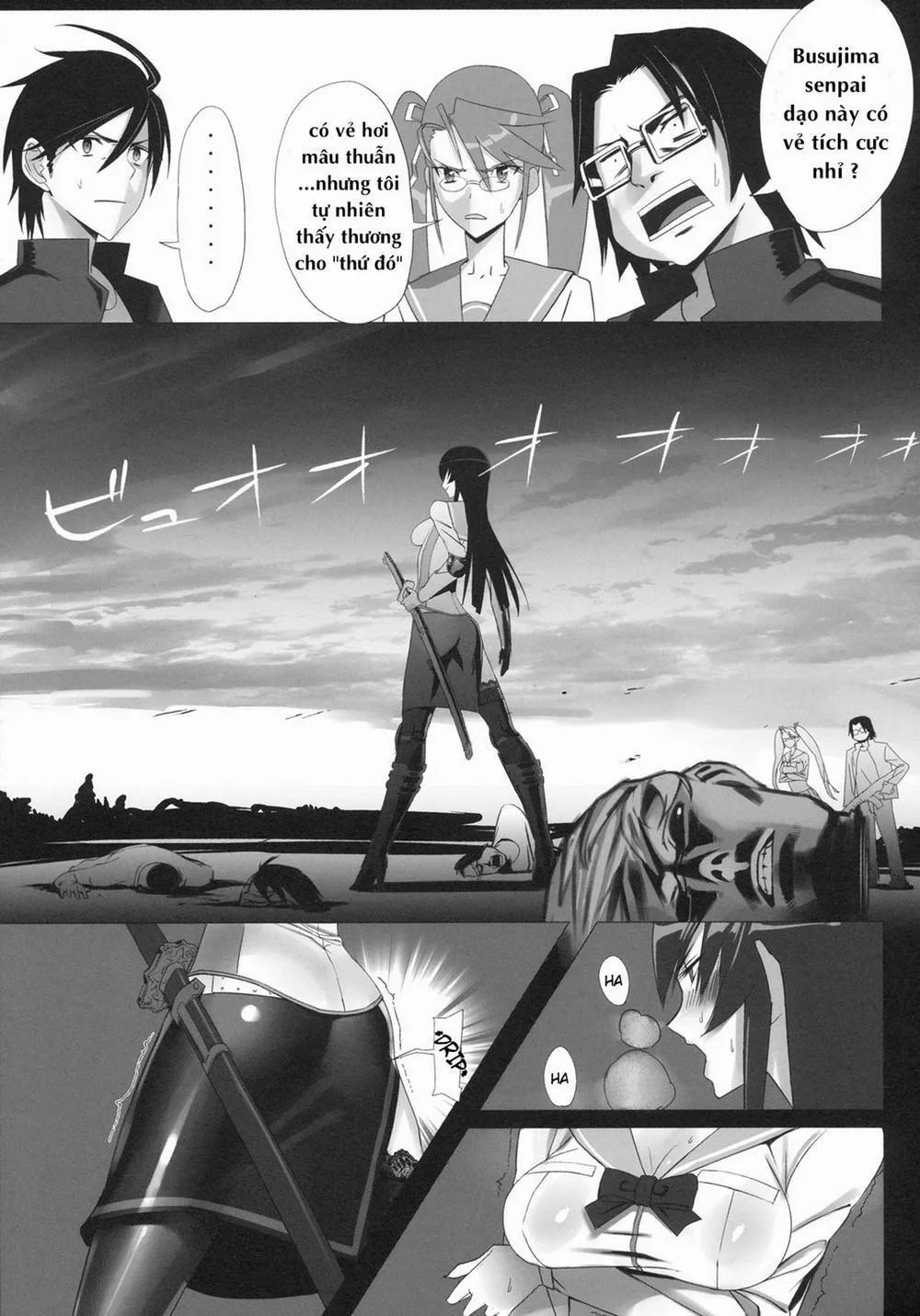HentaiVN.net - Ảnh 4 - Busujima Trans (Highschool Of The Dead) - Chap 1