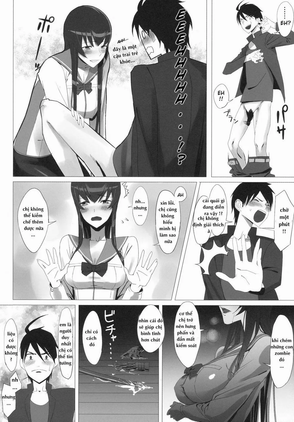 HentaiVN.net - Ảnh 7 - Busujima Trans (Highschool Of The Dead) - Chap 1