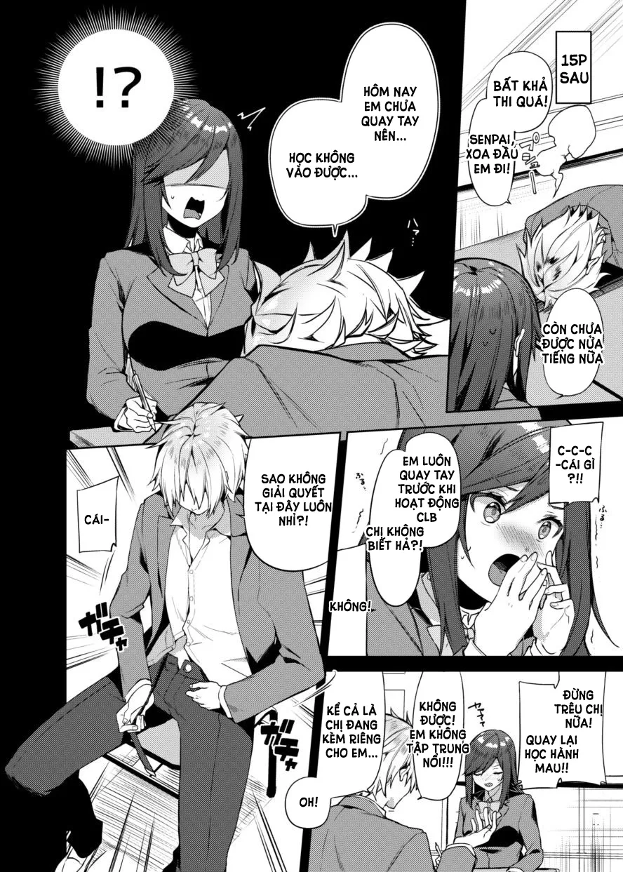 HentaiVN.net - Ảnh 4 - Senpai! Motto Ore Ni Gohoubi Kudasai! - Chap 1