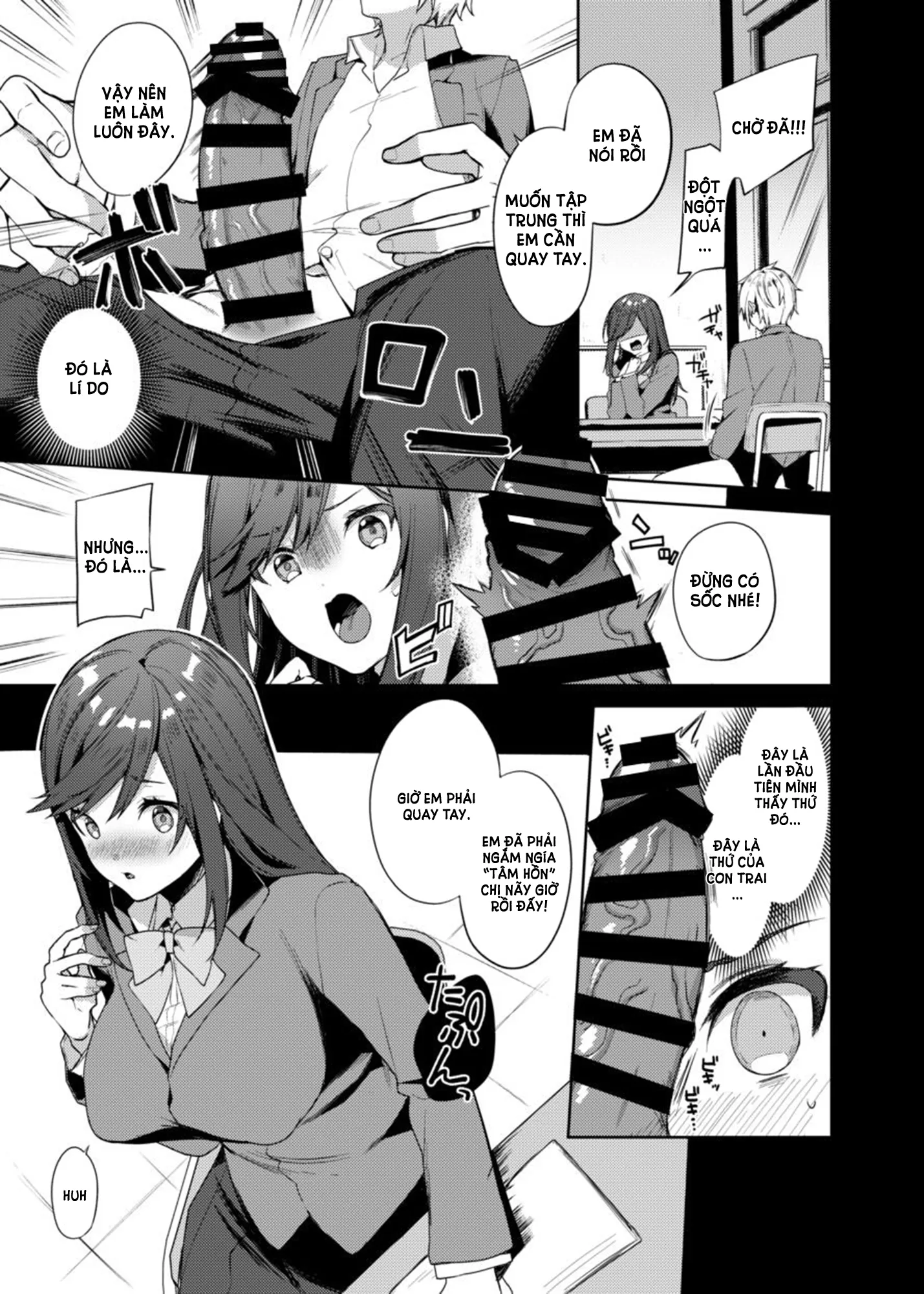 HentaiVN.net - Ảnh 5 - Senpai! Motto Ore Ni Gohoubi Kudasai! - Chap 1