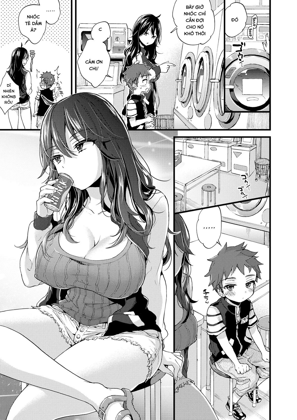 HentaiVN.net - Ảnh 3 - Over Drive - Chap 1