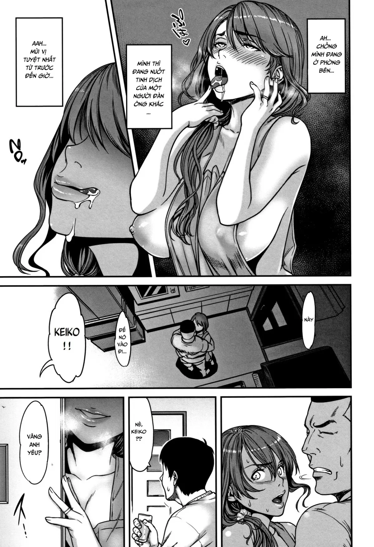 HentaiVN.net - Ảnh 8 - Ano Hito, Tonari ni Iru kara Shizuka ni ne. [あの人、隣にいるから静かにね。] - Chap 1