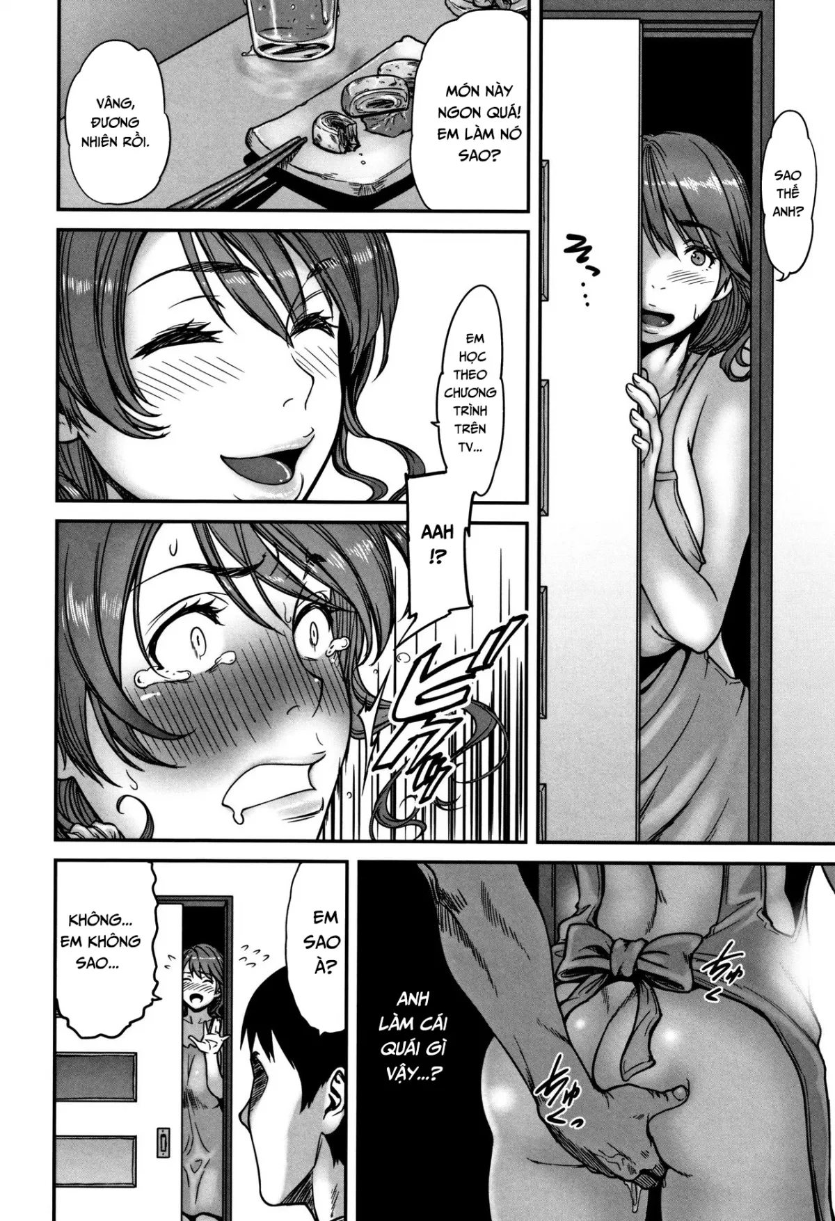 HentaiVN.net - Ảnh 9 - Ano Hito, Tonari ni Iru kara Shizuka ni ne. [あの人、隣にいるから静かにね。] - Chap 1