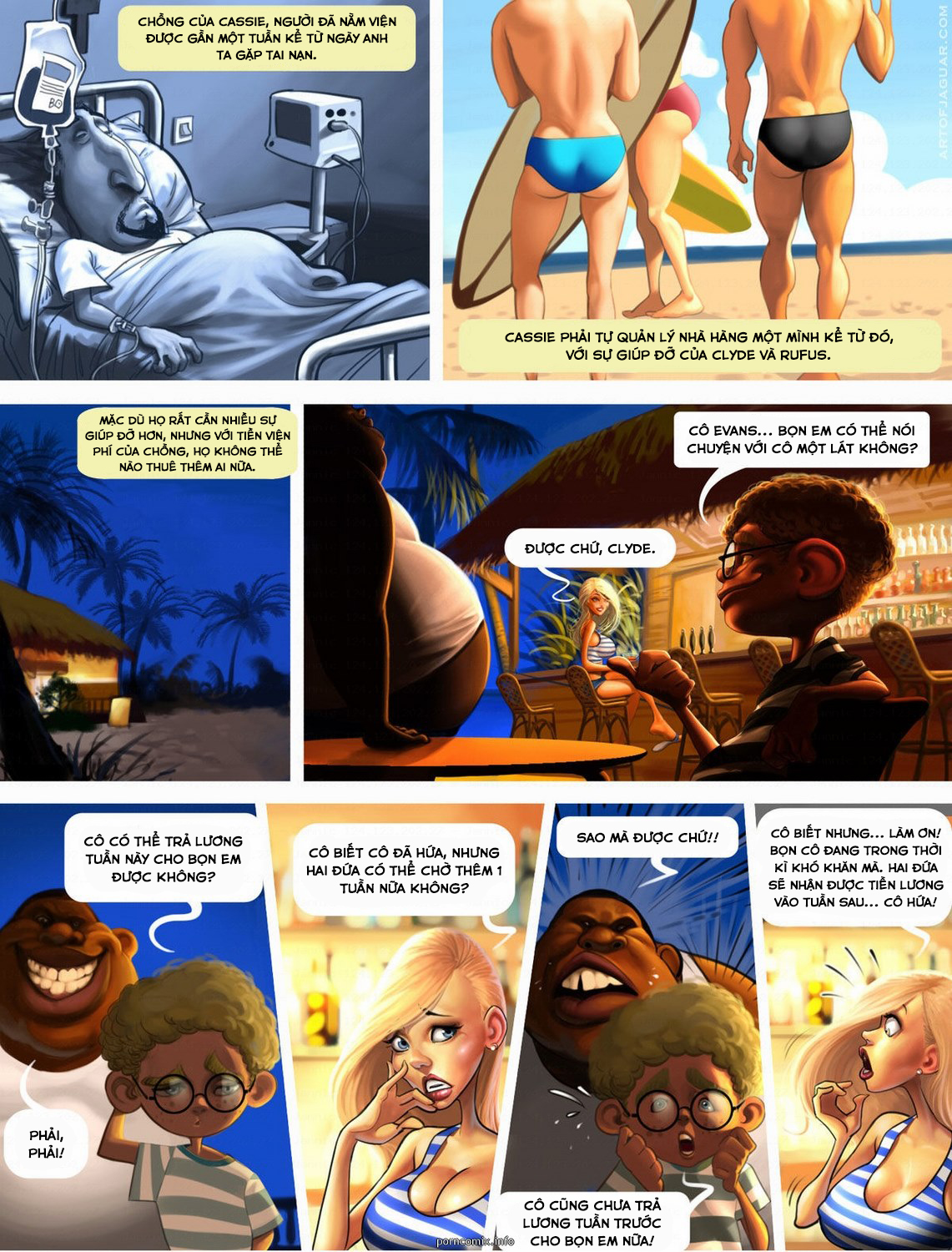 HentaiVN.net - Ảnh 3 - Đôi bạn cùng tiến - Công việc làm thêm [BANGIN' BUDDIES – SUMMER JOB MILF] - Chap 1