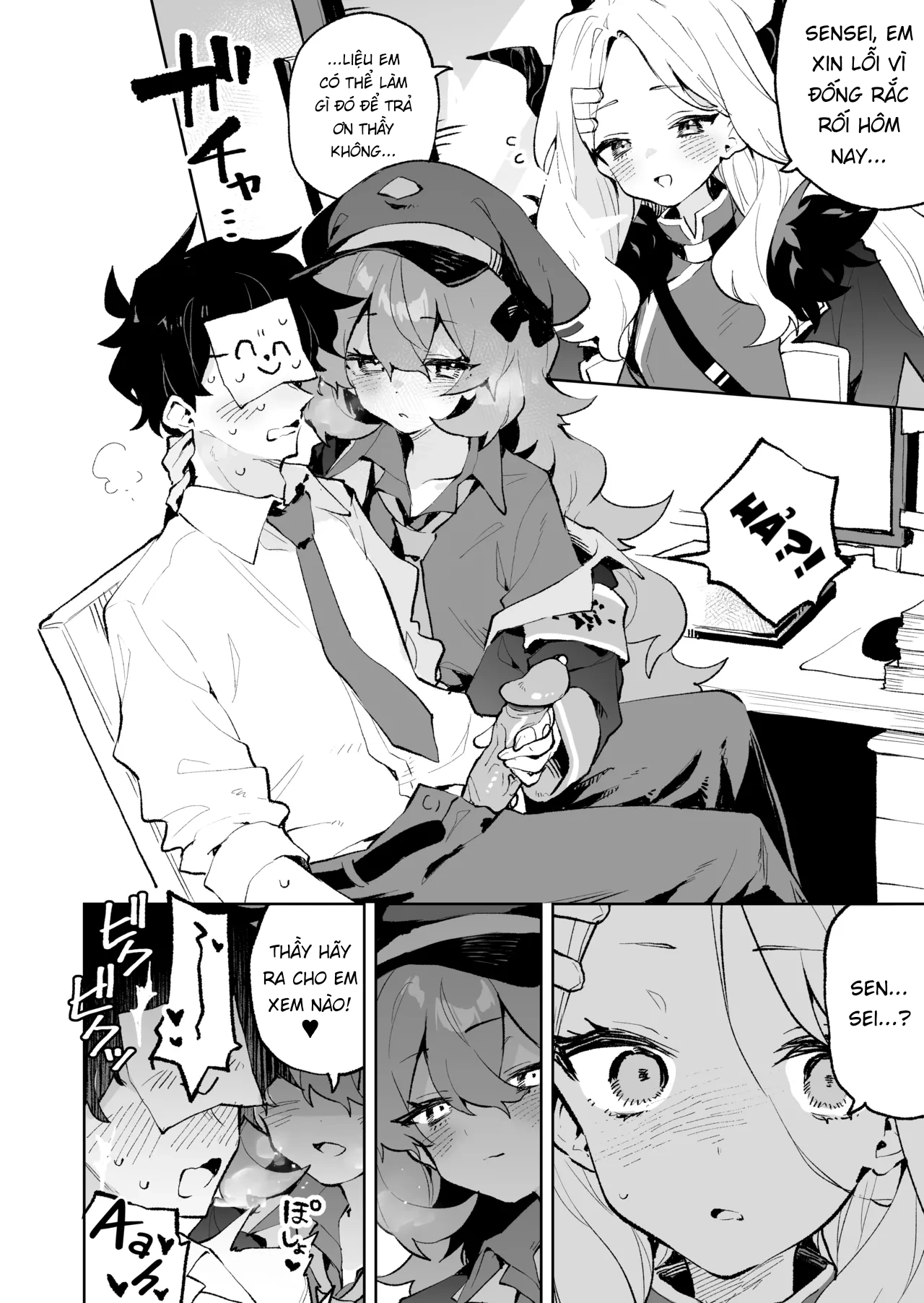HentaiVN.net - Ảnh 9 - Sự gắn kết ngọt ngào và bồng bềnh - Chap 1