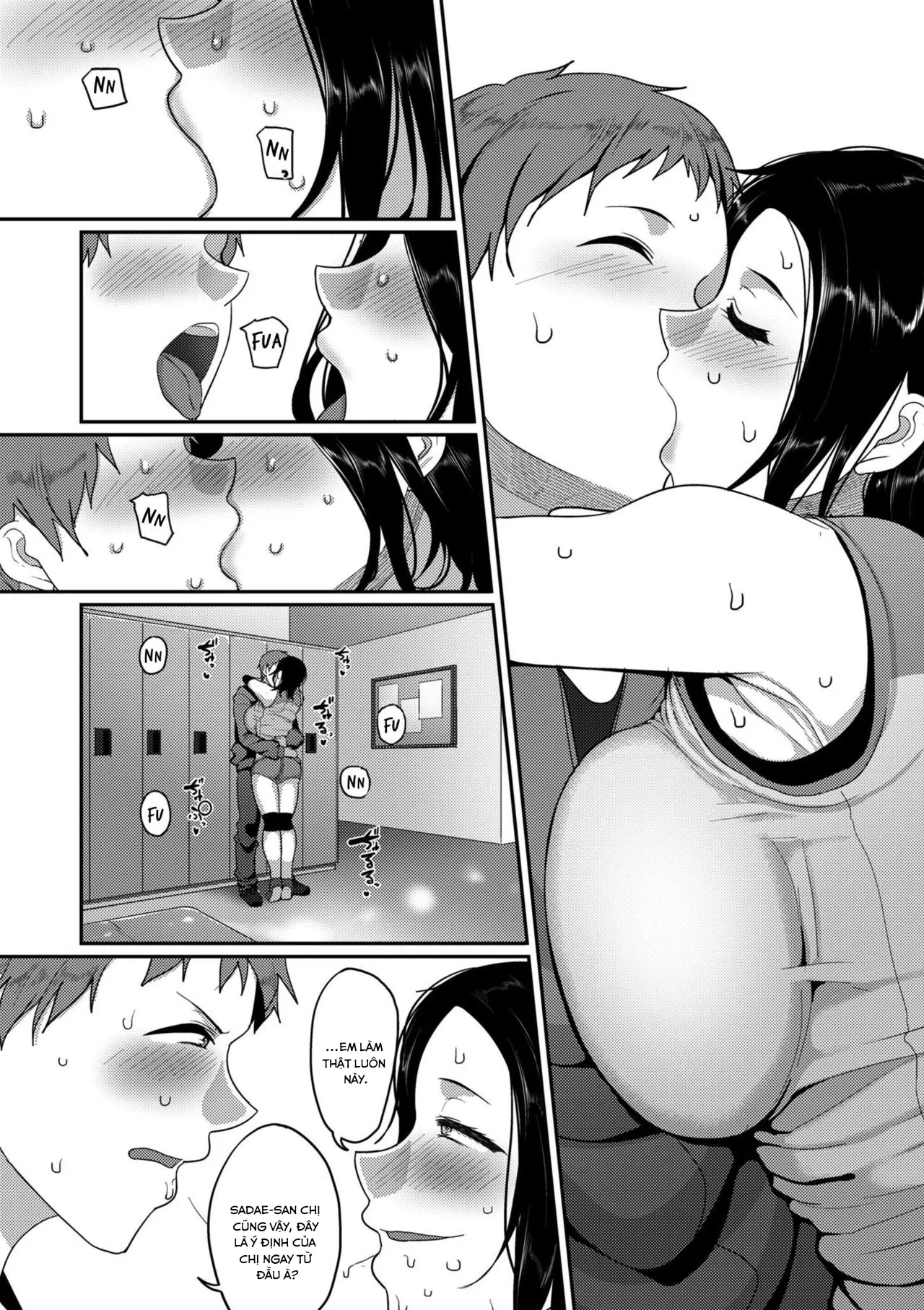HentaiVN.net - Ảnh 10 - Đội bóng chuyền nữ [Affairs of the Women's Volleyball Circle of K city, S prefecture] - Chap 1