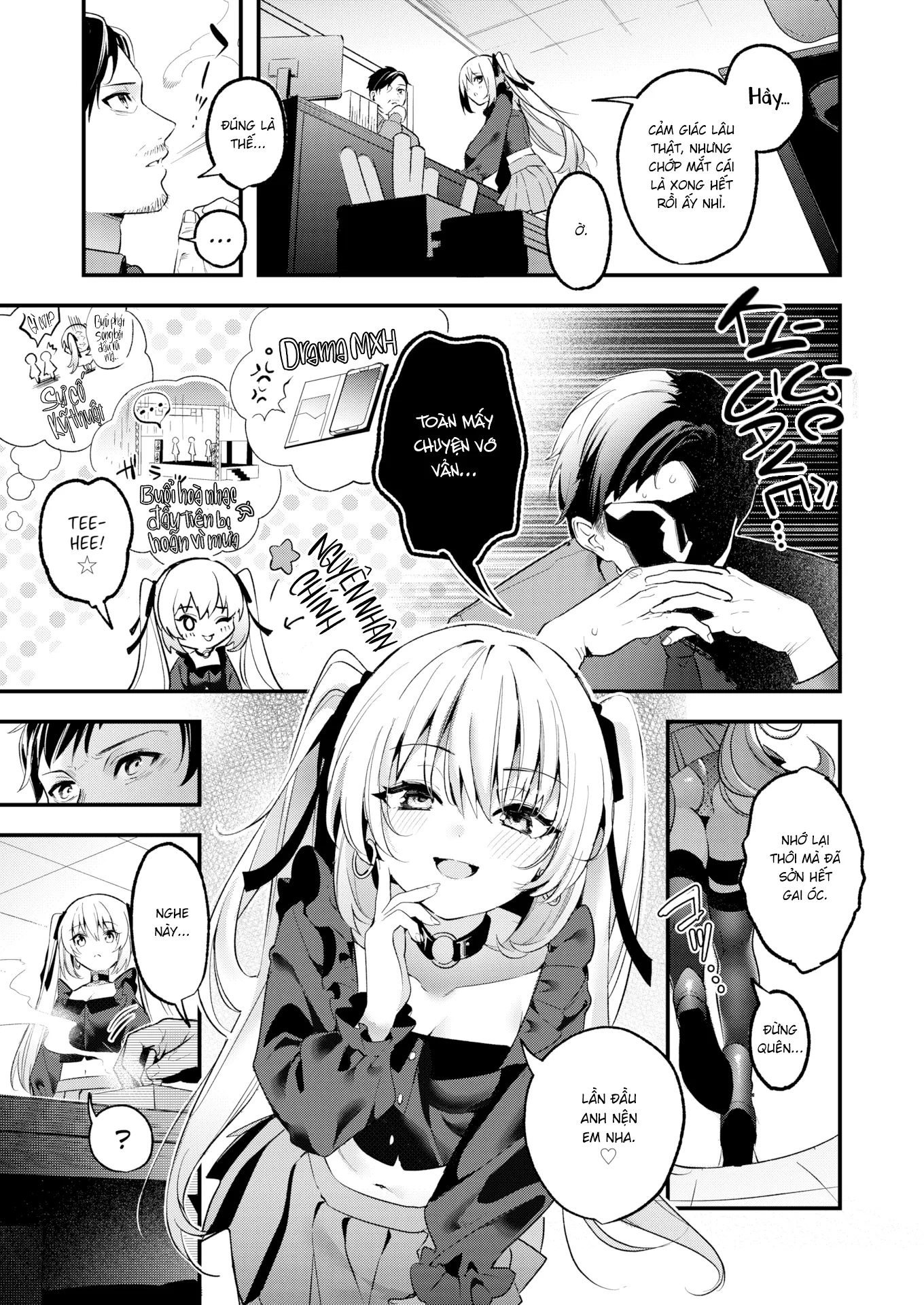 HentaiVN.net - Ảnh 3 - Nàng Idol lắm mưu - Chap 1
