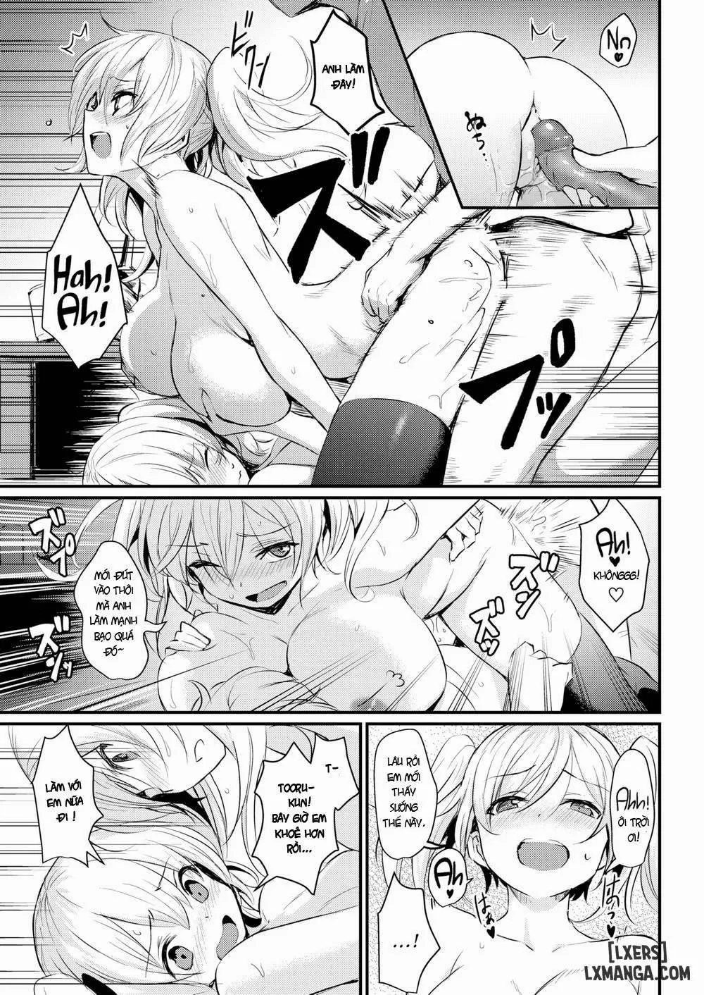 HentaiVN.net - Ảnh 16 - Overboard Sister - Chap 1