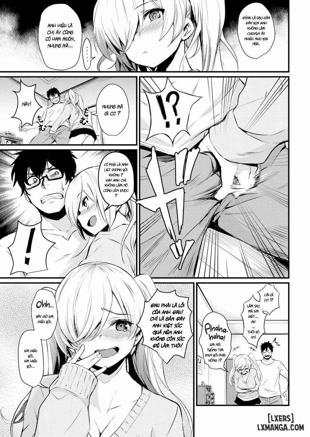 HentaiVN.net - Ảnh 3 - Overboard Sister - Chap 1