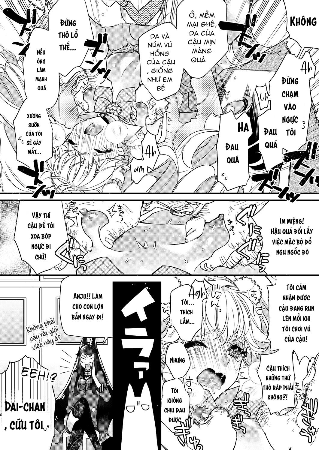 HentaiVN.net - Ảnh 6 - Tenshi to Akuma wa Kamihitoe - Chap 1
