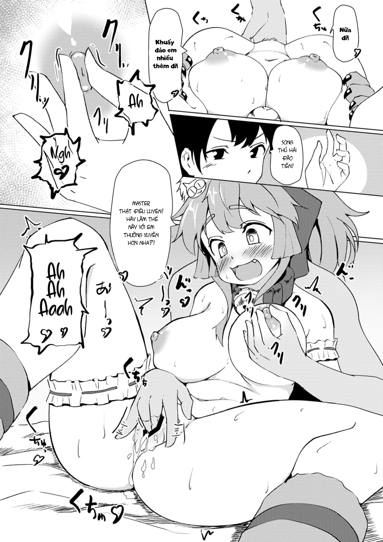 HentaiVN.net - Ảnh 17 - Nàng mèo động dục [Hatsujou Cat ni Geki Shiborare, I wanna be drained by a cat in heat!] - Chap 1