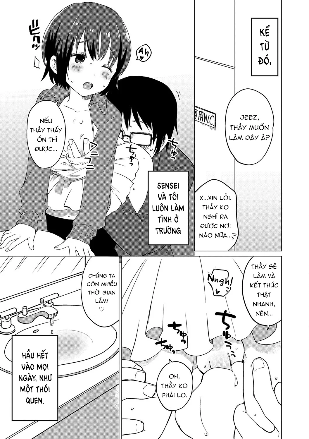 HentaiVN.net - Ảnh 12 - Jikan Teishi de Sensei to ! [時間停止で先生と (オトコのコHEAVEN Vol.32)] - Chap 1