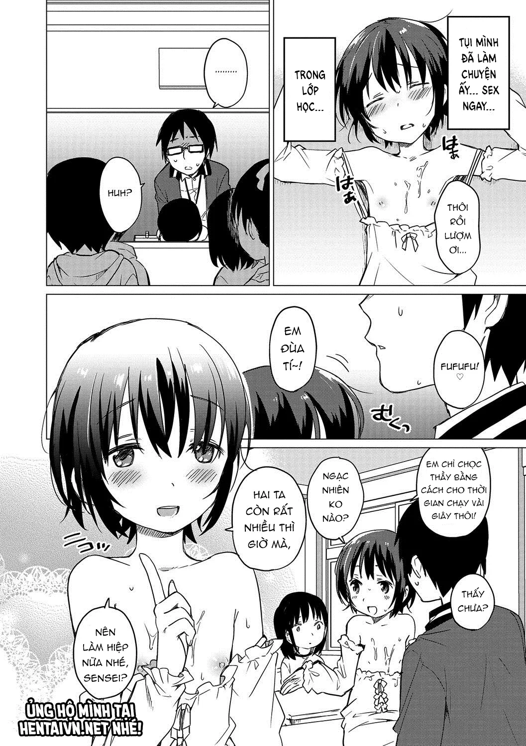 HentaiVN.net - Ảnh 18 - Jikan Teishi de Sensei to ! [時間停止で先生と (オトコのコHEAVEN Vol.32)] - Chap 1