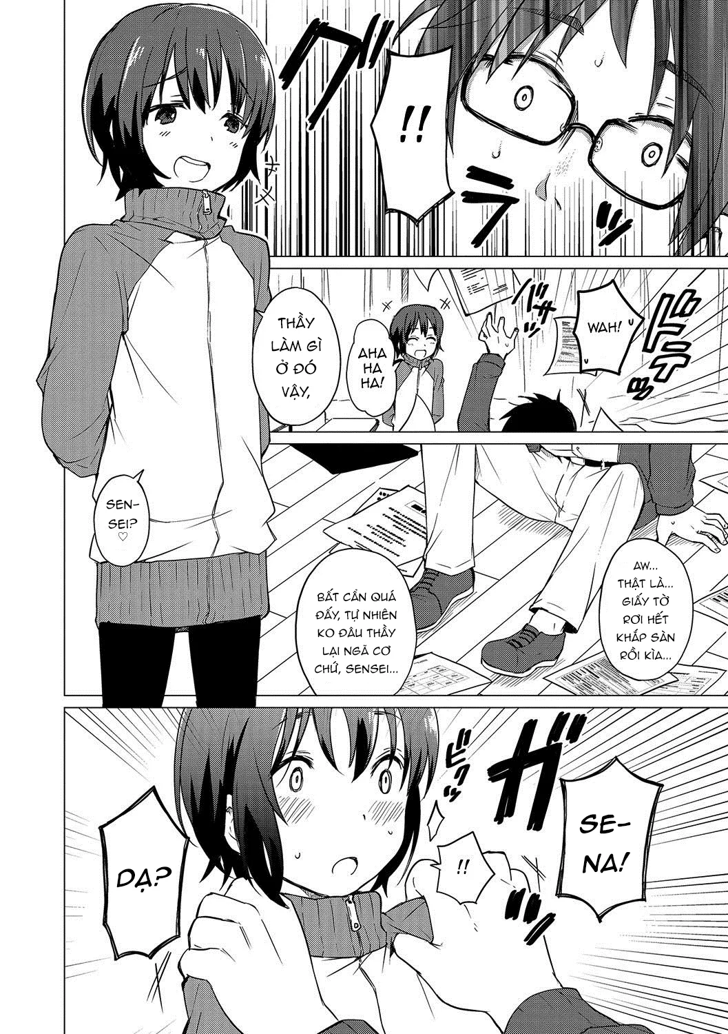 HentaiVN.net - Ảnh 4 - Jikan Teishi de Sensei to ! [時間停止で先生と (オトコのコHEAVEN Vol.32)] - Chap 1