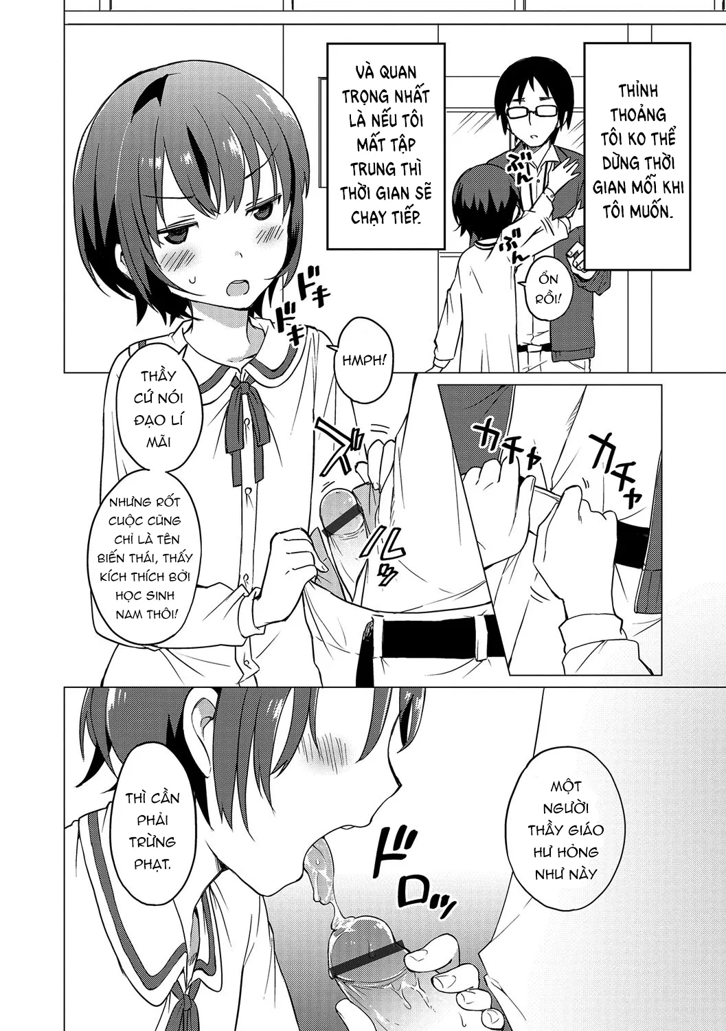 HentaiVN.net - Ảnh 6 - Jikan Teishi de Sensei to ! [時間停止で先生と (オトコのコHEAVEN Vol.32)] - Chap 1