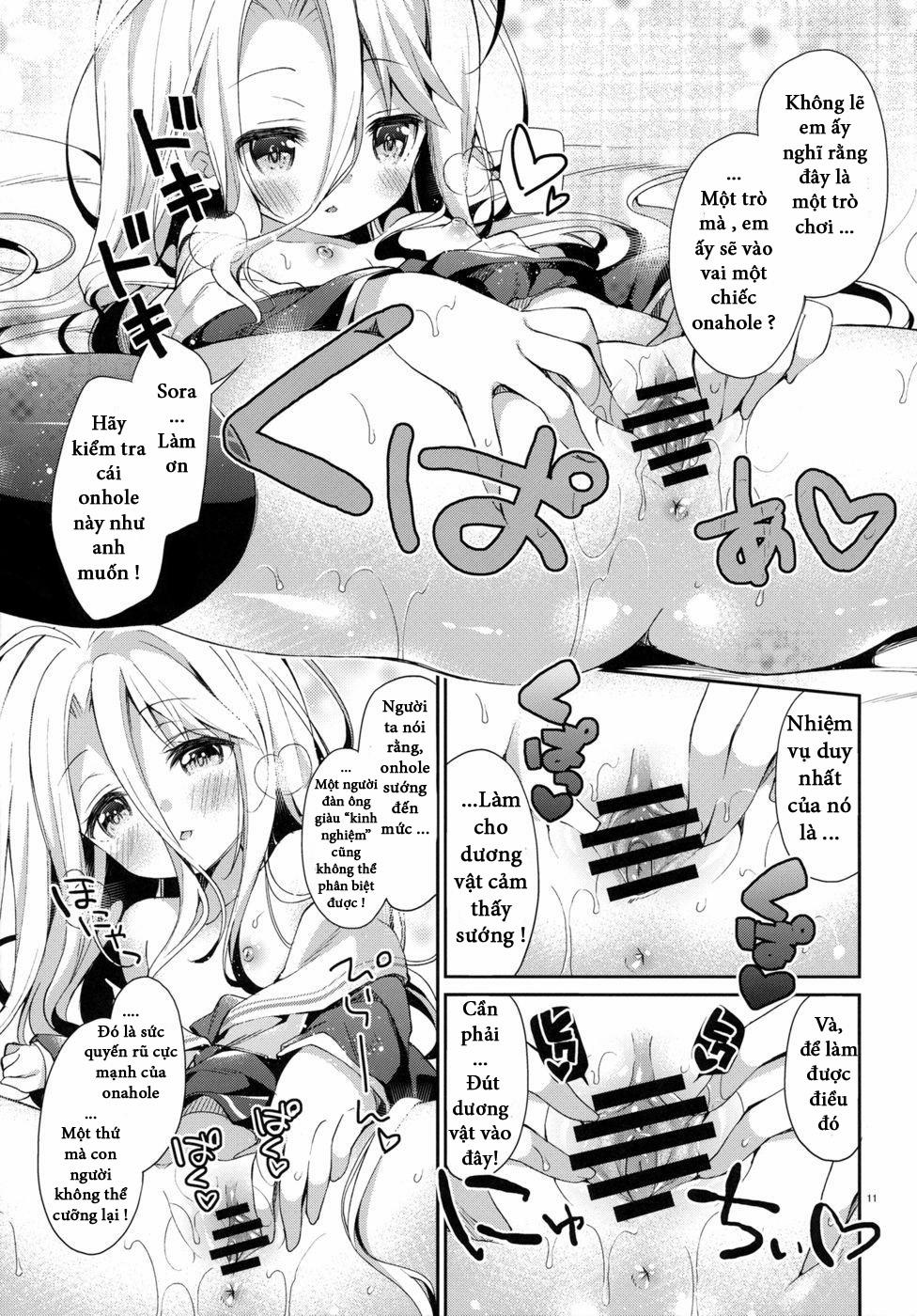 HentaiVN.net - Ảnh 10 - "Shiro... Kyou Kara Kodomo Onaho Ni, Naru" (No Game No Life) [em gái tôi muốn làm] - Chap 1