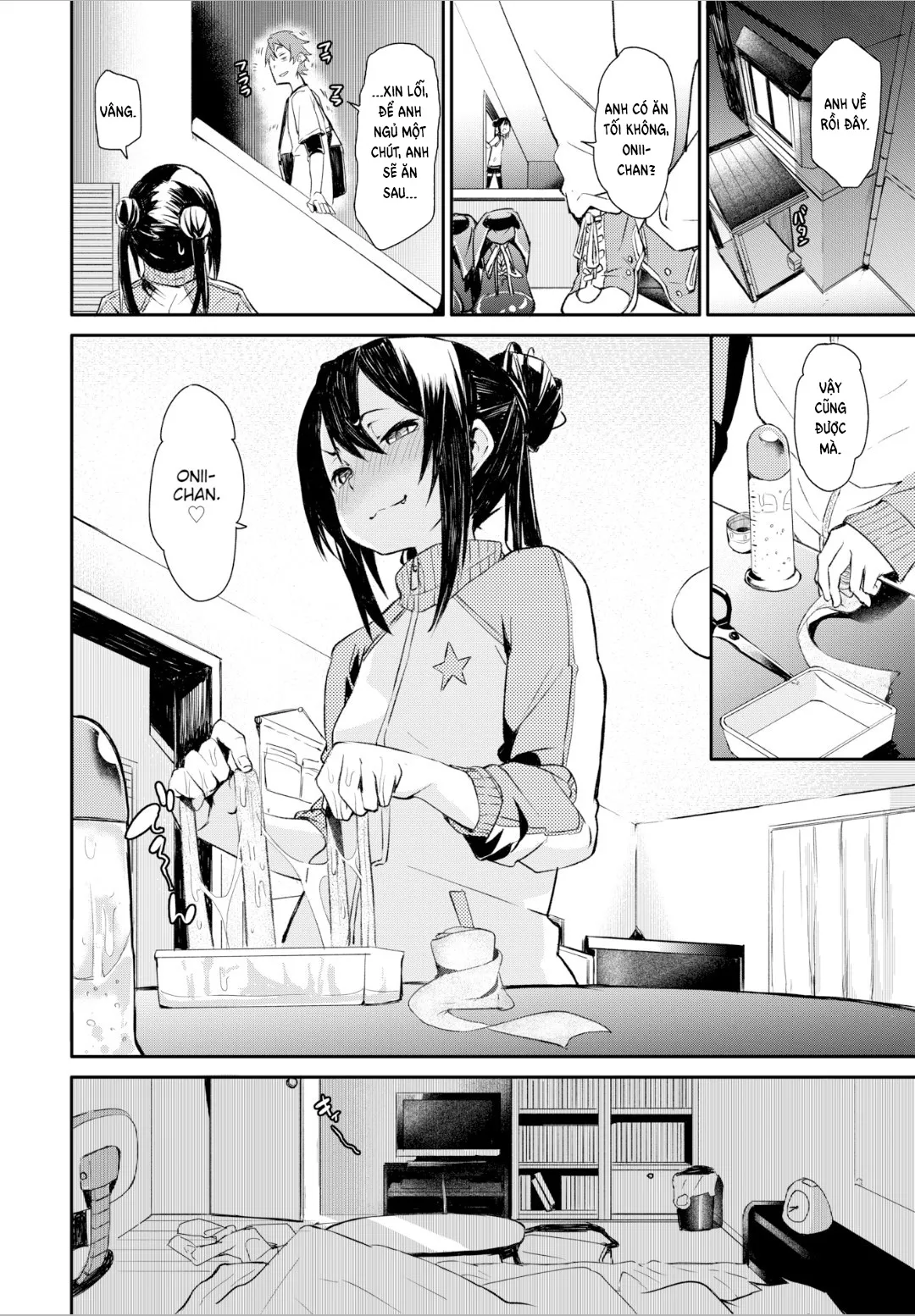 HentaiVN.net - Ảnh 4 - Cum-Causing Exchange - Chap 1