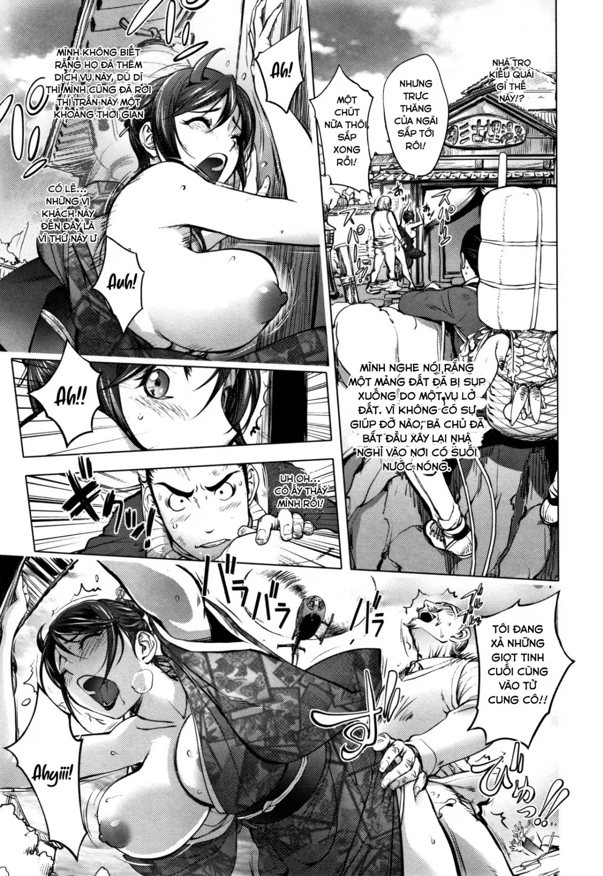 HentaiVN.net - Ảnh 3 - A Hot Spring by the Edge of the Cliff - Chap 1