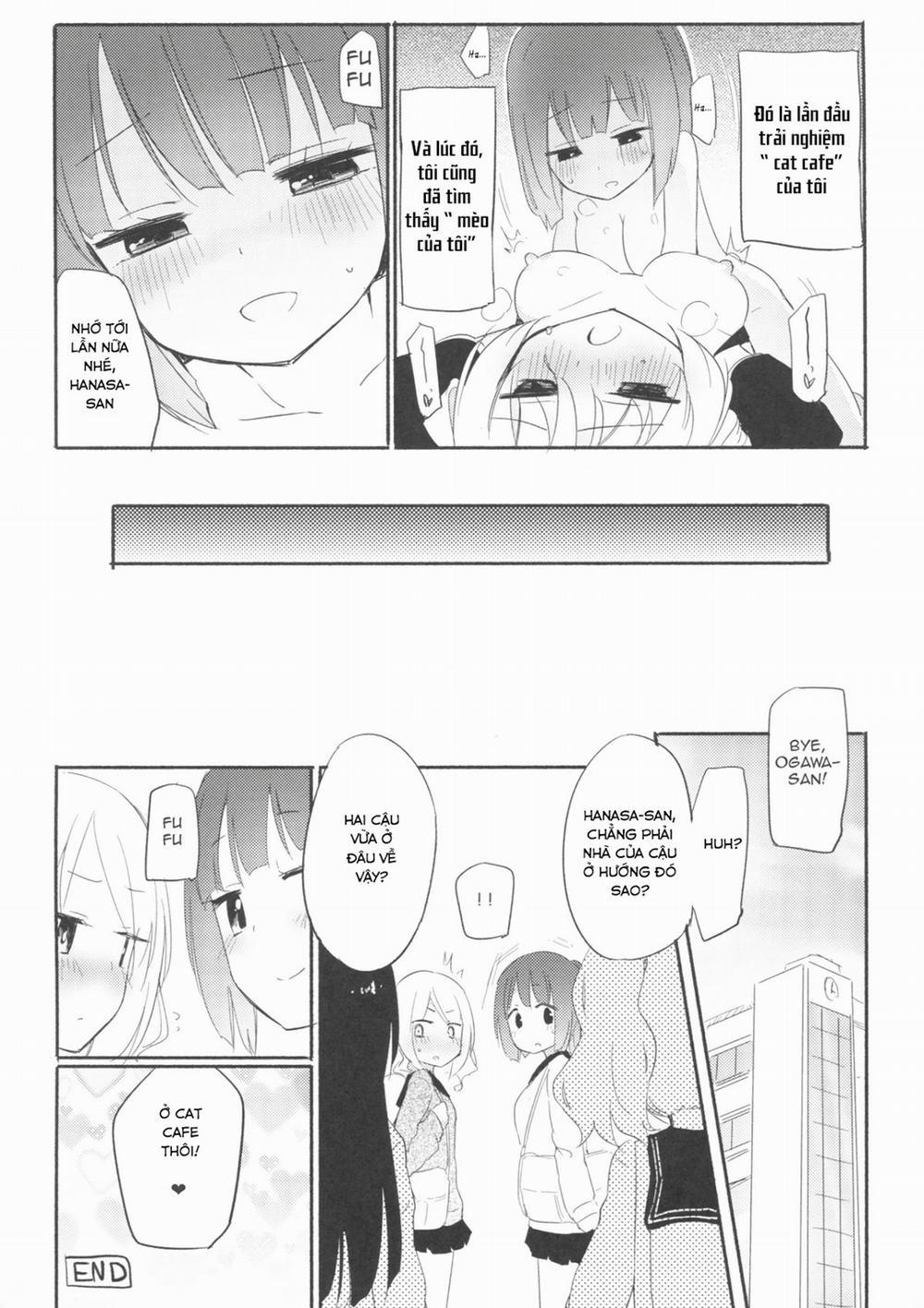 HentaiVN.net - Ảnh 16 - Neko Cafe Yuri Goudou [Quán cafe mèo] - Chap 1