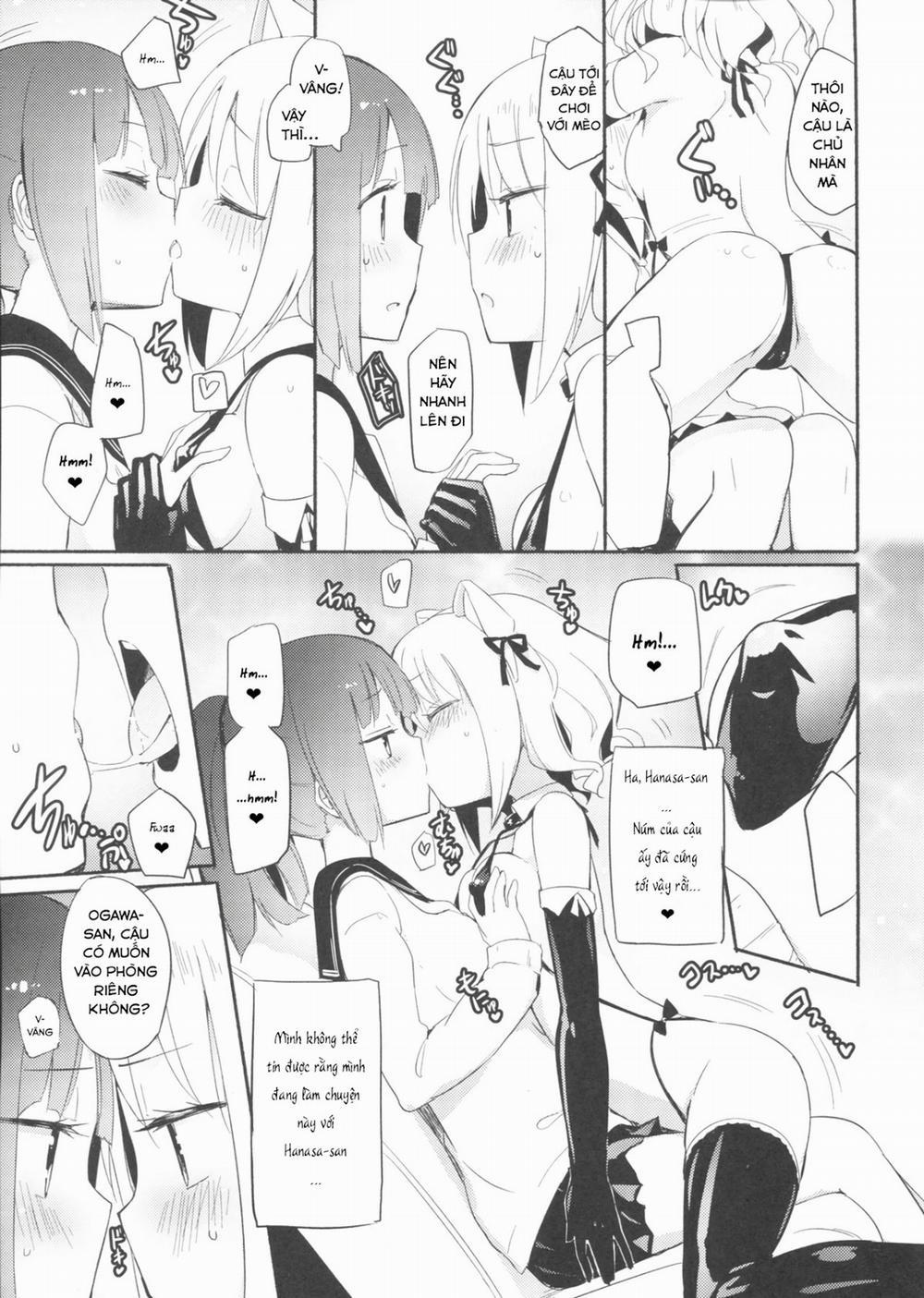 HentaiVN.net - Ảnh 5 - Neko Cafe Yuri Goudou [Quán cafe mèo] - Chap 1
