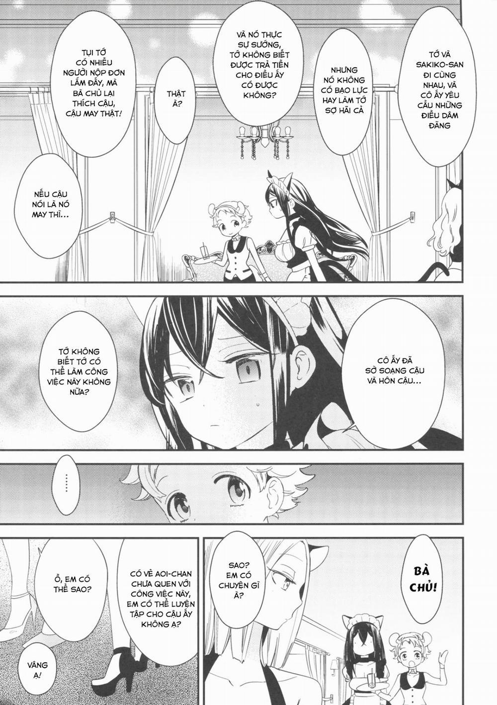 HentaiVN.net - Ảnh 11 - Neko Cafe Yuri Goudou [Quán cafe mèo] - Chap 2