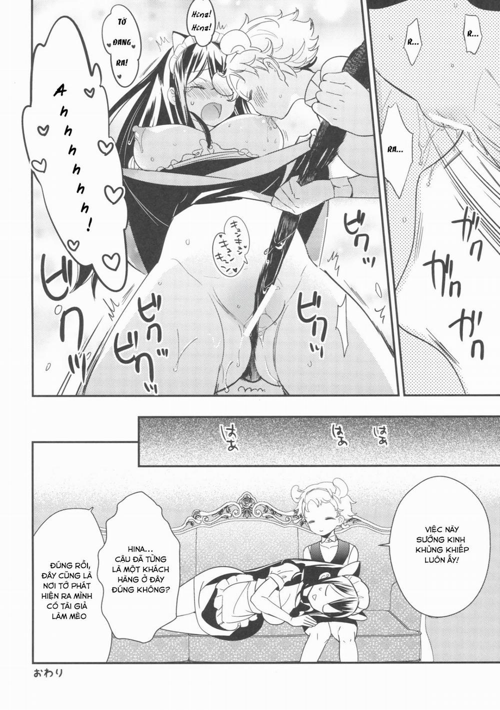 HentaiVN.net - Ảnh 16 - Neko Cafe Yuri Goudou [Quán cafe mèo] - Chap 2