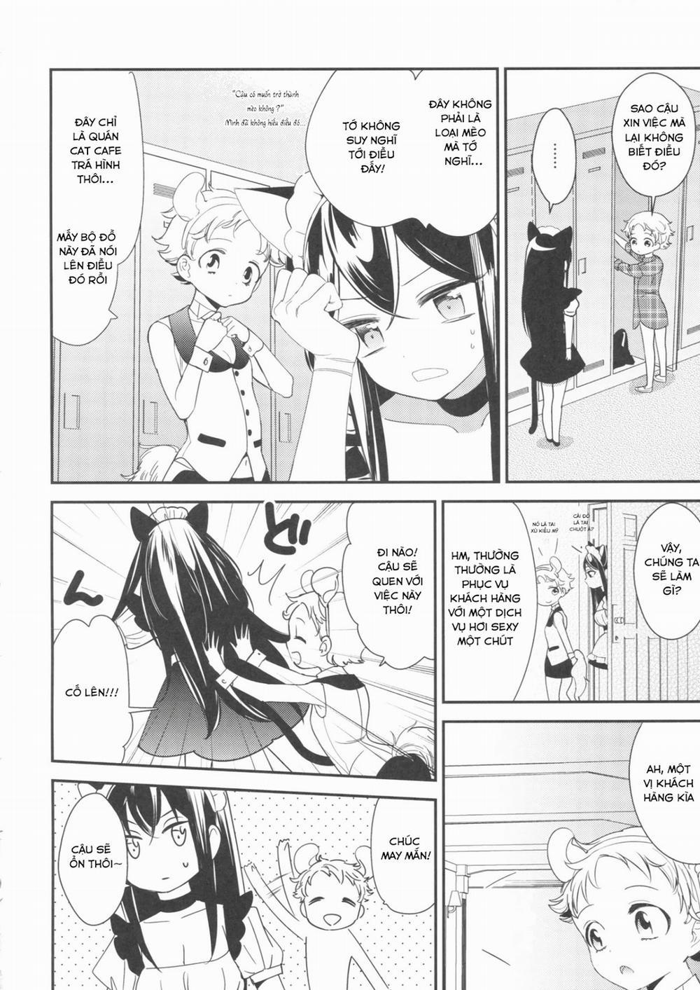 HentaiVN.net - Ảnh 3 - Neko Cafe Yuri Goudou [Quán cafe mèo] - Chap 2