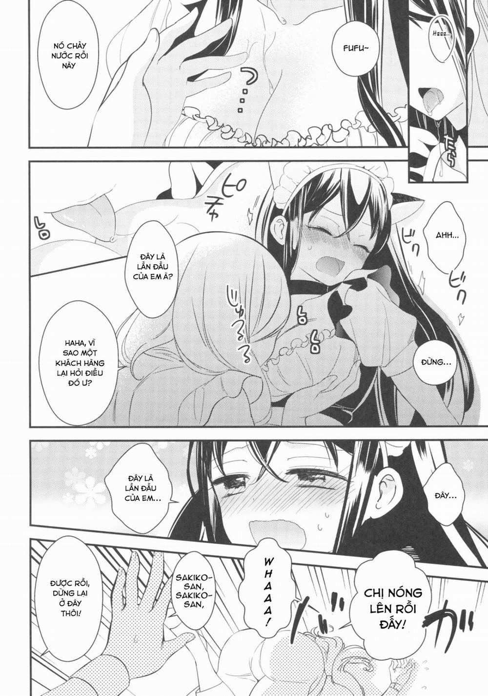 HentaiVN.net - Ảnh 5 - Neko Cafe Yuri Goudou [Quán cafe mèo] - Chap 2