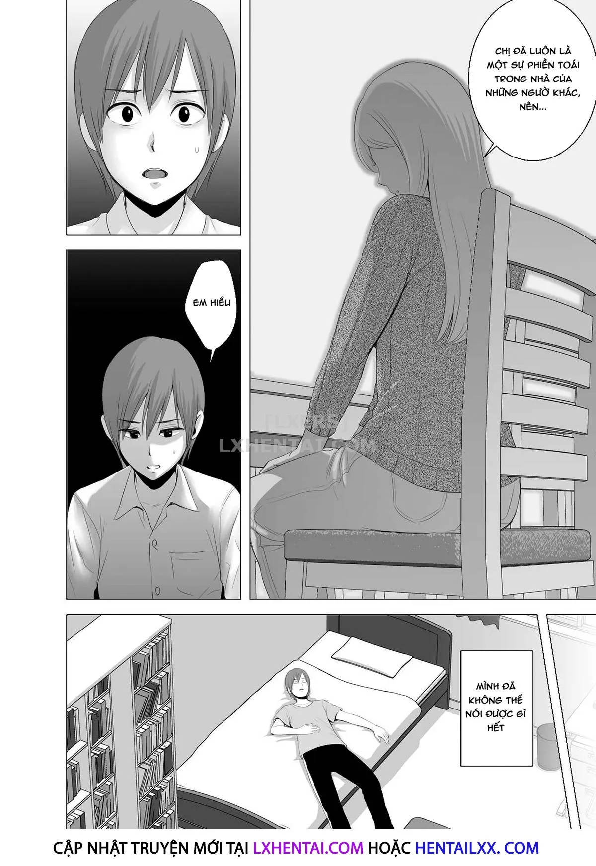 HentaiVN.net - Ảnh 10 - The New Older Sister [Atarasii Onee-San] - Chap 1